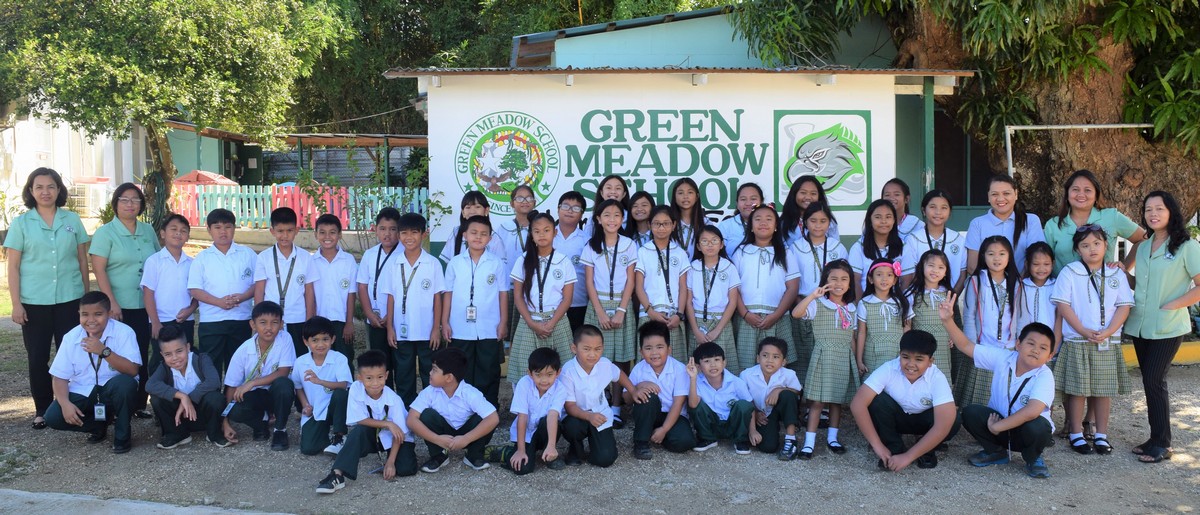 Members of Green Meadow School’s Middle School Academic Bee Team placed second in this year’s CNMI-wide competition. GMS photo