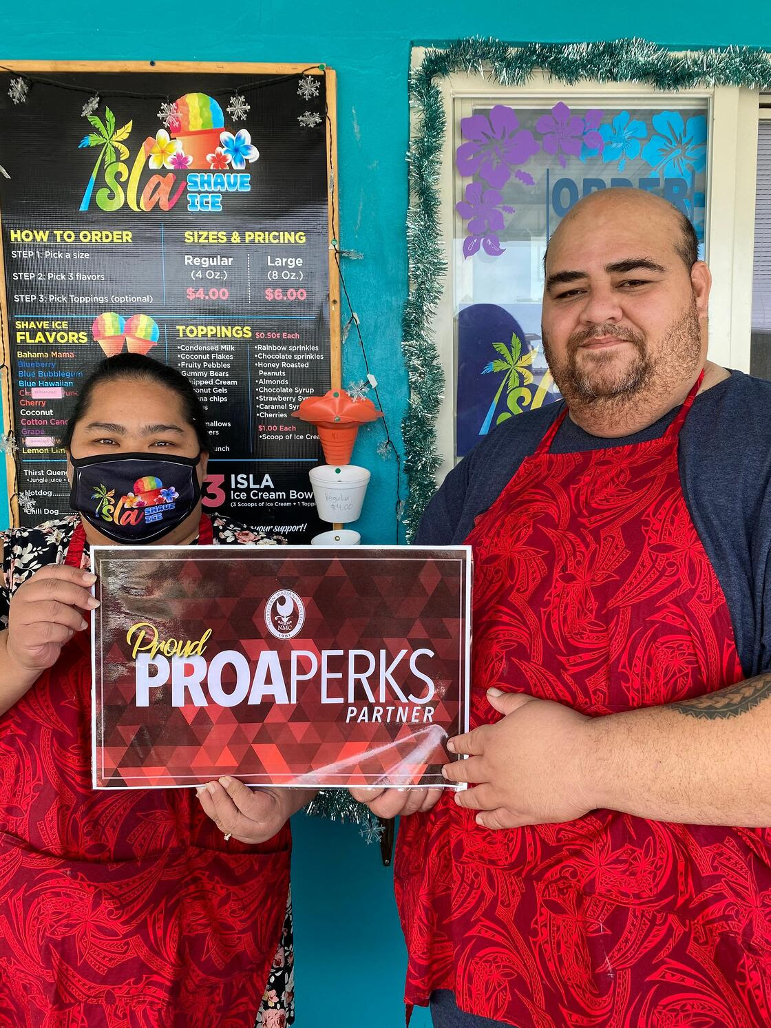 Isla Shave Ice is now a proud NMC ProaPerks partner. All card-carrying members of the NMC ProaPerks program can get a free small shave ice for any purchase of $10 or more.NMC photo