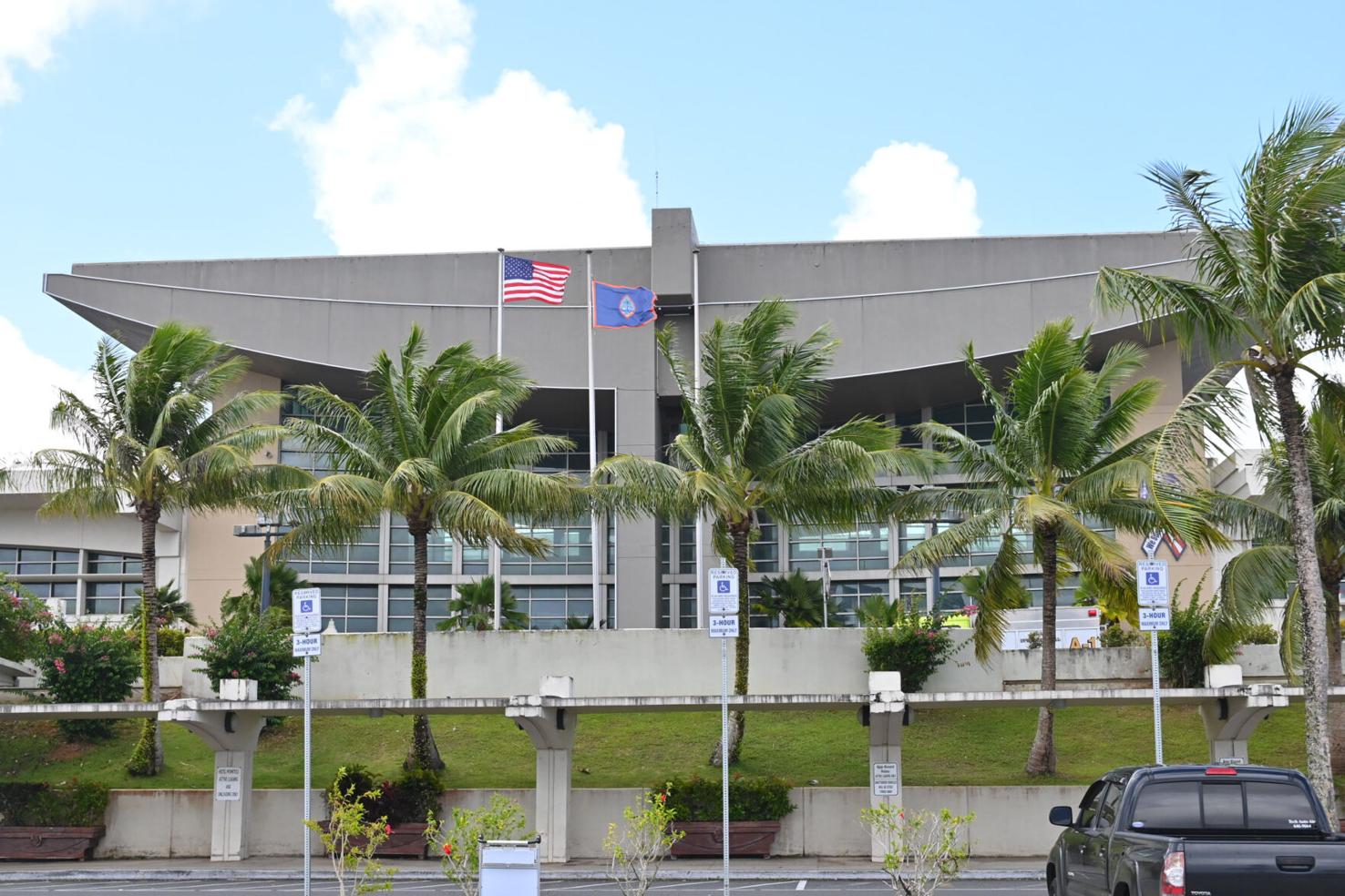 The A.B. Won Pat International Airport is seen March 26, 2023, in Tiyan. The agency recently announced that, due to ongoing system maintenance, travelers may feel warmer temperatures in the main terminal. 