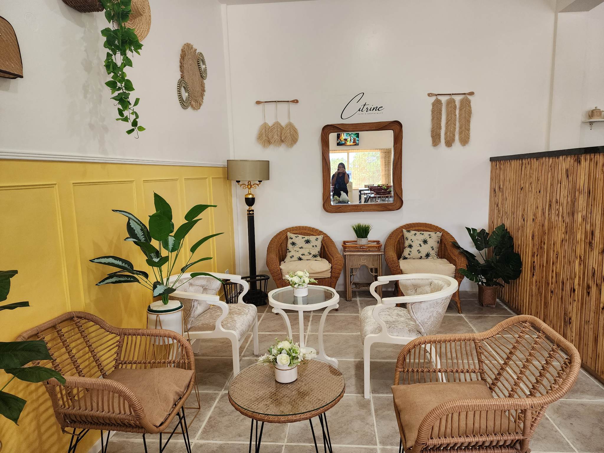  Enjoy coffee in this corner of Citrine.