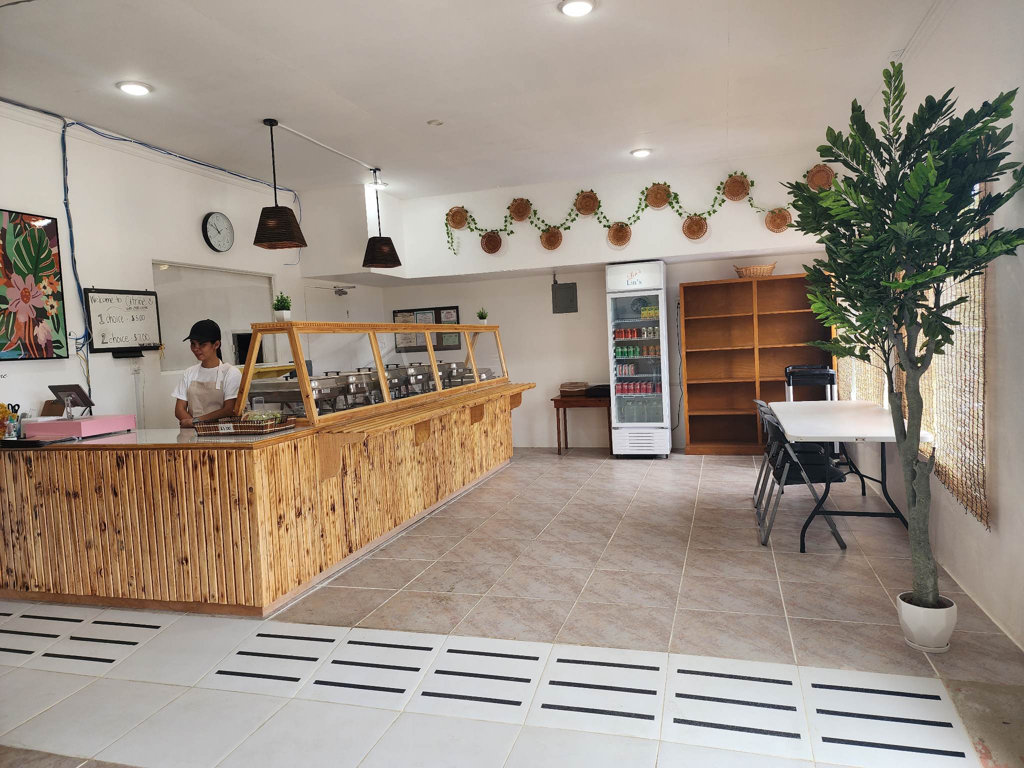 The bamboo counter of Citrine.