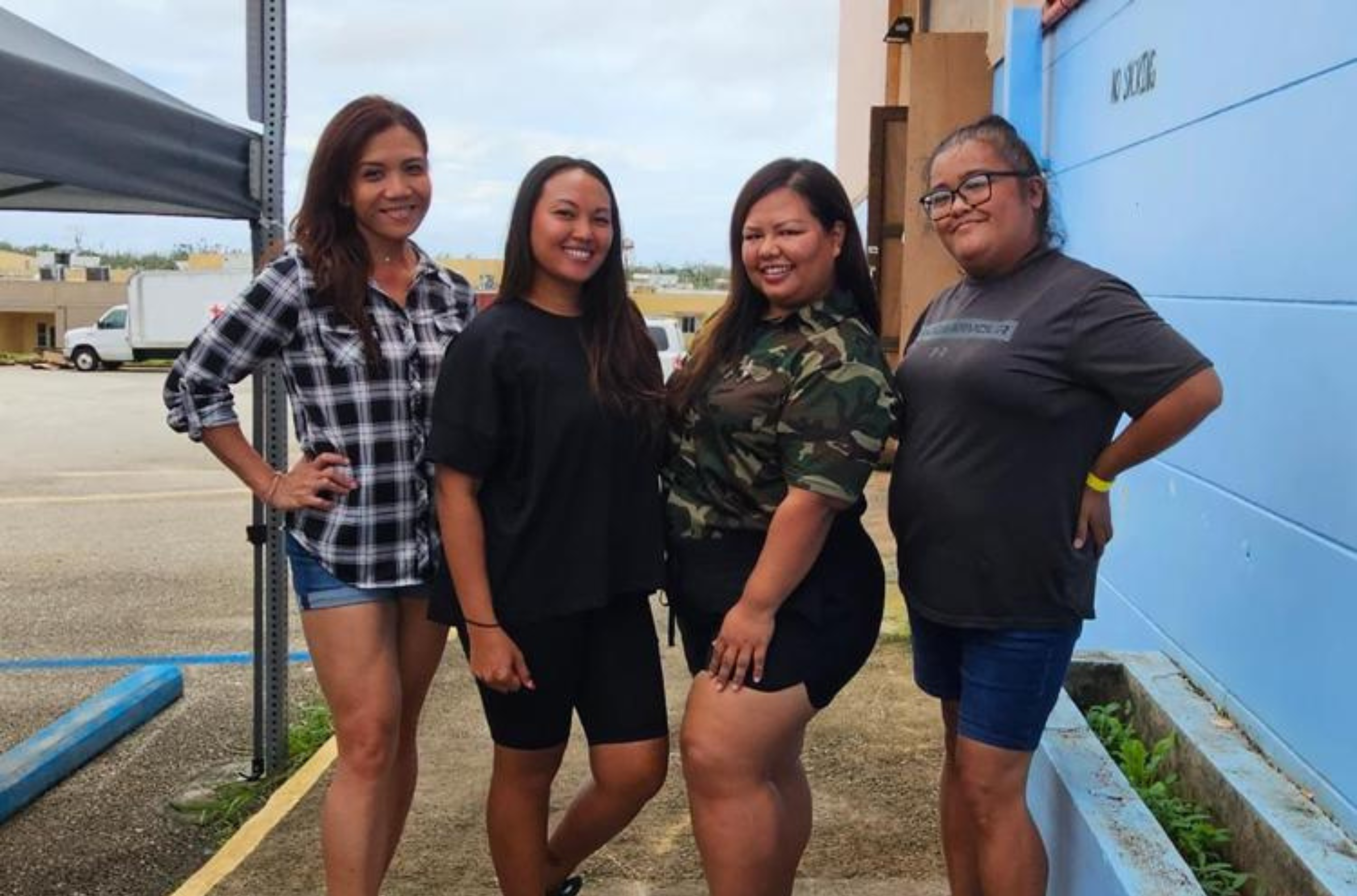 The Guam Department of Education initiated a learning camp for students sheltering at the Astumbo Gym and the iLearn Academy Charter School campus. 