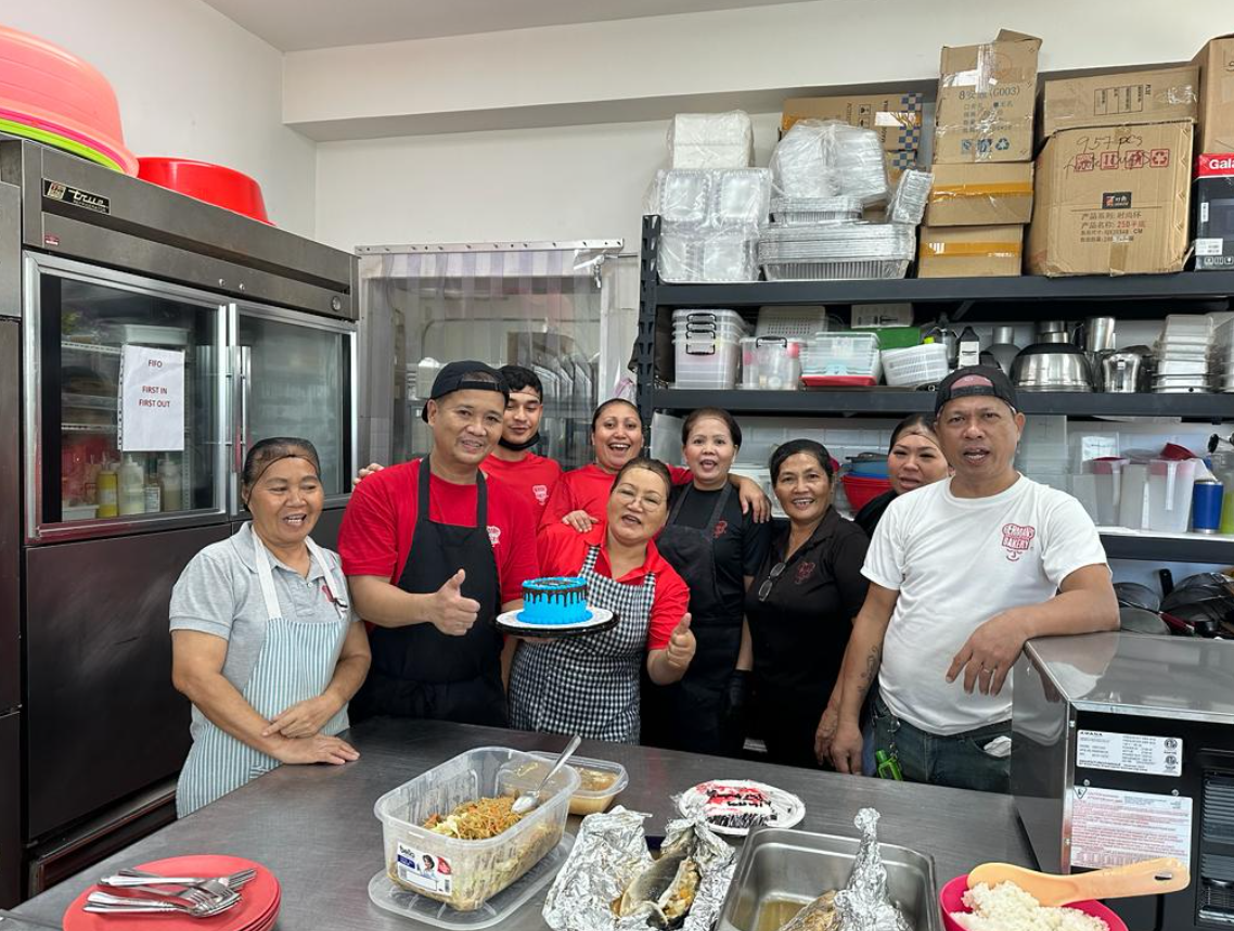 Staff of Tan Marikita Cafe