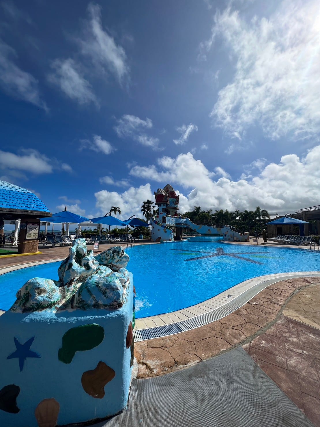 Pool view at Saipan World Resort.