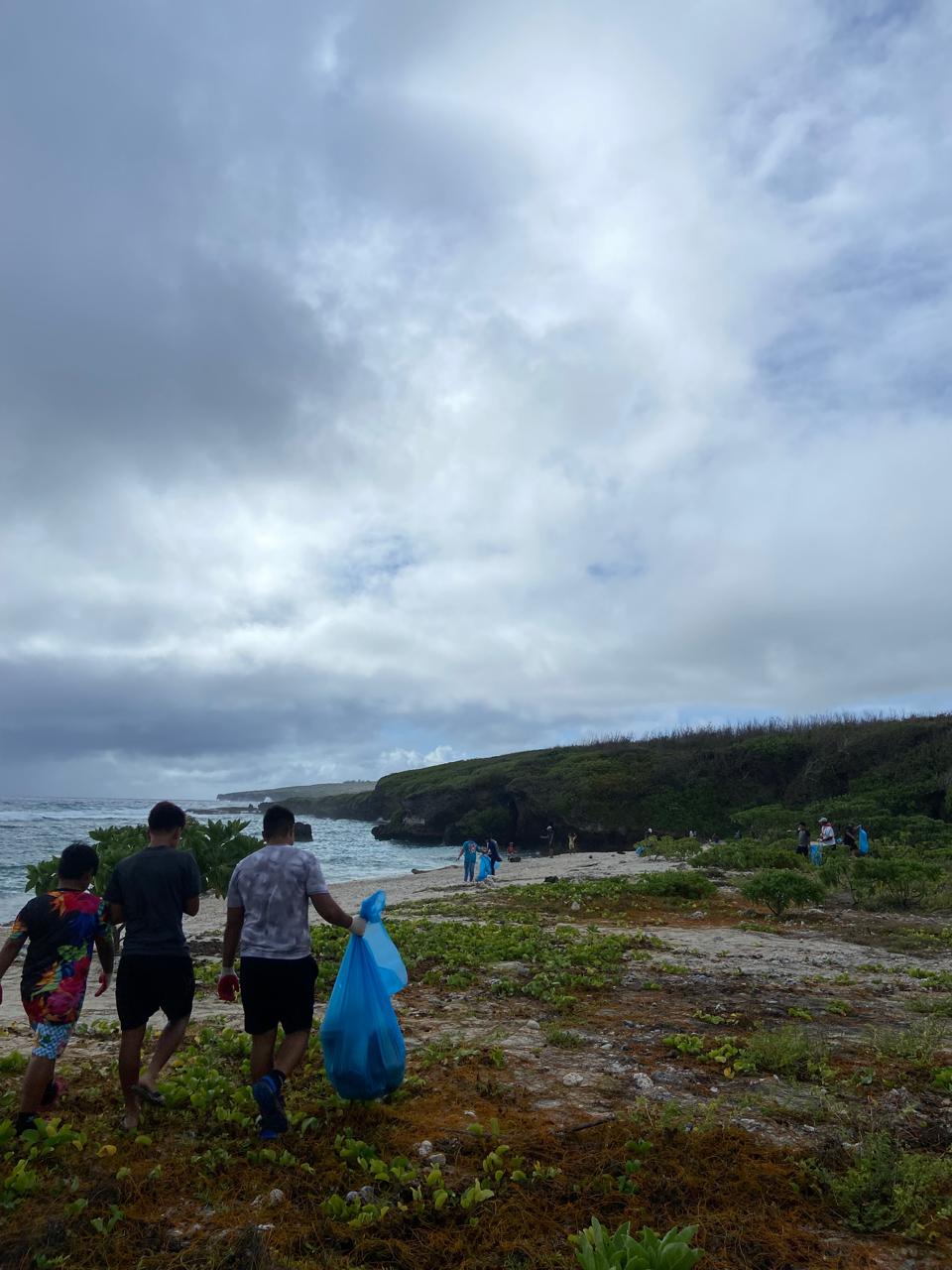 Tinian Long Beach and Masalok Beach Clean-Up organized by the team at Latte Marine Diving and Salvage last April 6, 2024.