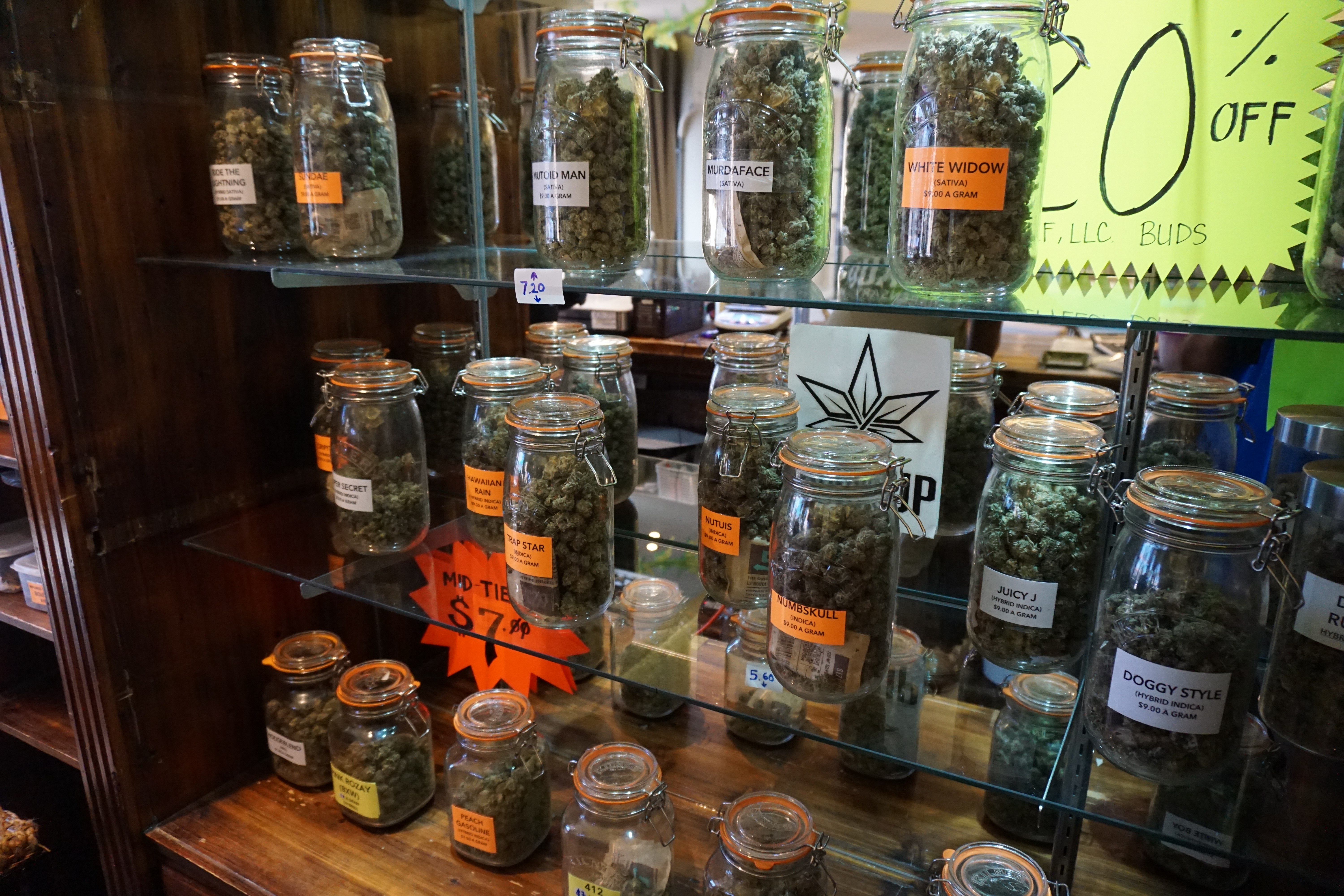 The Hook Up has three tiers of cannabis for their customers​