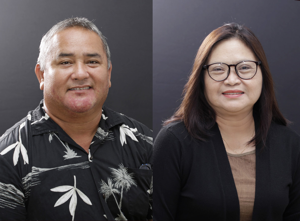 Ronald Gabionza and Ruby Hocog 