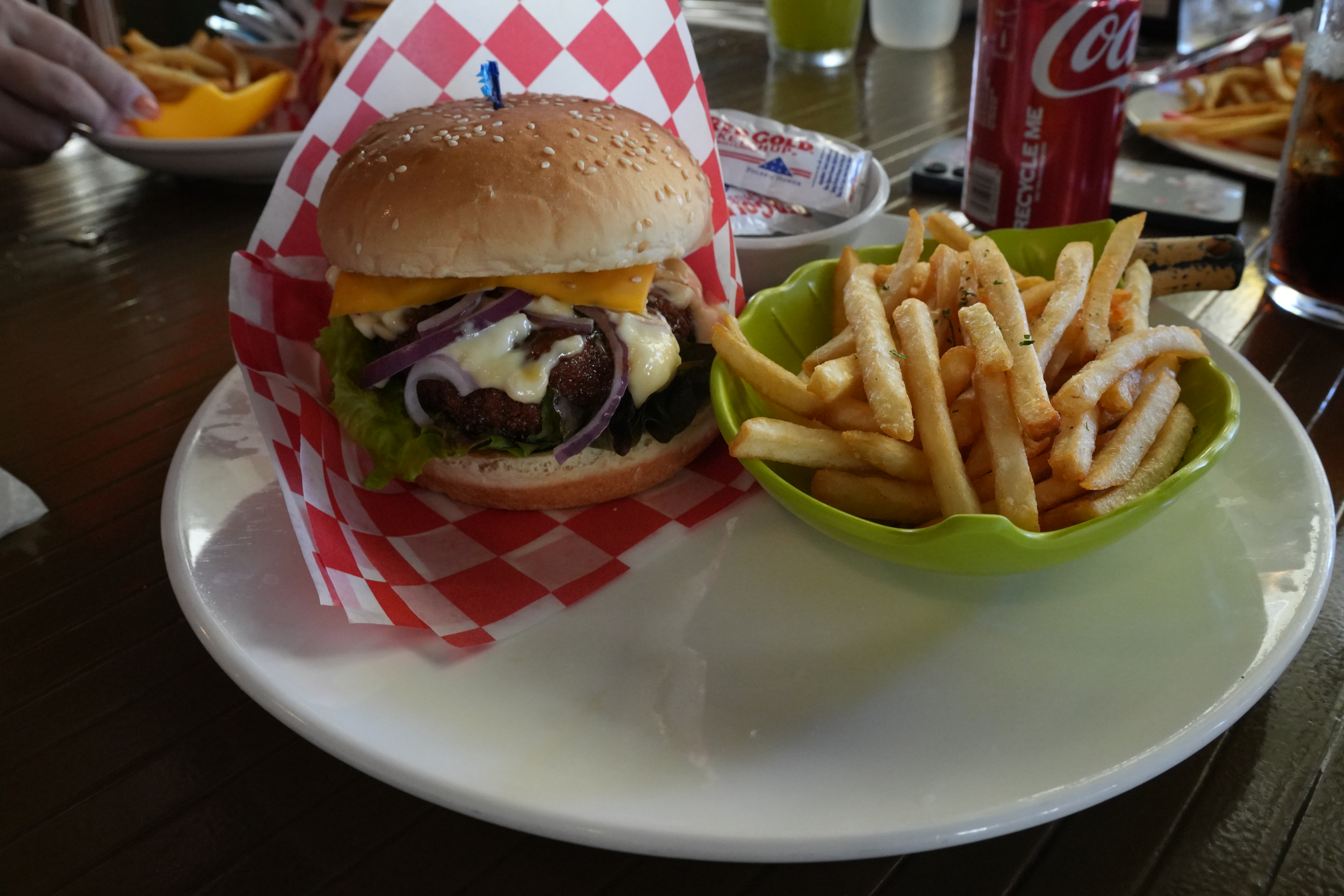 Teriyaki Burger from Gentle Brook.