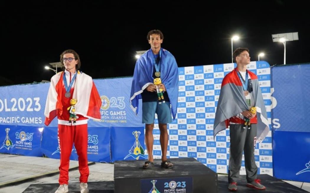 Isaiah Aleksenko in Pacific Games