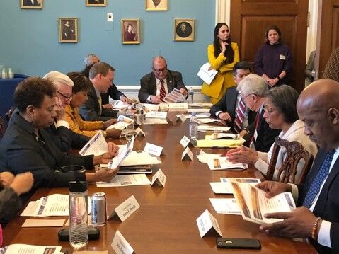 Poverty: a national problem with local solutionsCongressman Sablan understood the power of joining forces. As a member of the Congressional Poverty Task Force, along with Steny Hoyer, James McGovern, Nancy Pelosi, and other leaders, Sablan made Marianas-specific issues part of the discussion to be built into larger policy initiatives. The cost of food was a main concern; and the federal Nutrition Assistance Program for the Marianas, like other federal grants, was insufficient and underfunded, when Sablan was elected. In the first of many steps, he convinced Agricultural Secretary Vilsack to raise the $10 million NAP grant administratively by the same percentage states received in the American Recovery and Reinvestment Act. A $30 million congressional appropriation followed when Sablan joined the Agriculture Committee. Disaster bills provided the means to put cash into NAP. And a sympathetic Biden administration increased the grant annually and recommends $60 million for fiscal 2025. With more than triple the annual funding from when Sablan began, Marianas NAP has raised benefits for all to the national level and given Tinian and Rota differentials to match the local cost of food.