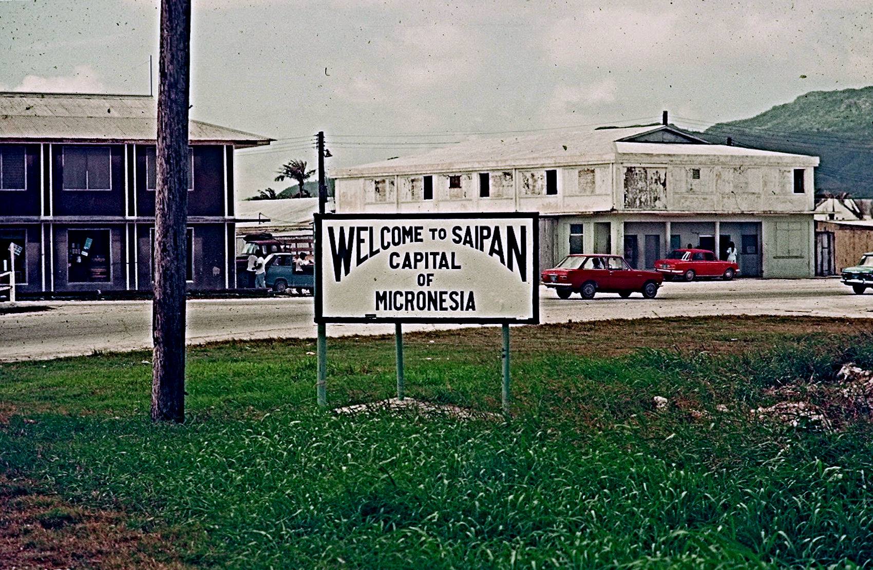 Welcome to Saipan, Capital of Micronesia. Trust Territory of the Pacific Islands