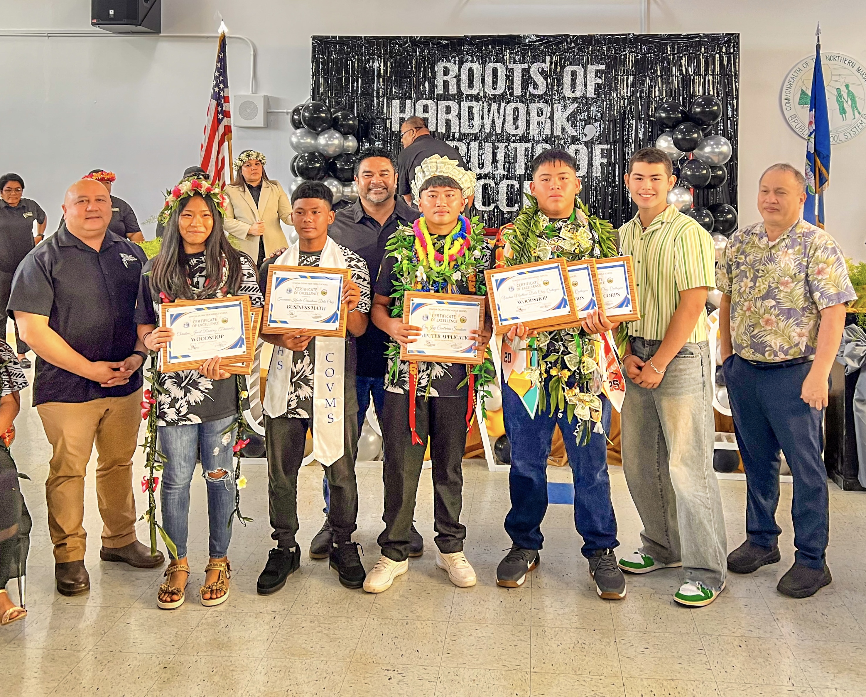 The subject award recipients are Vashon Matthew Dela Cruz Quitugua, Teovannie Knstin Crisostimo Dela Cruz, Christine Jewel Ramirez Fernandez, and Cee Jay.