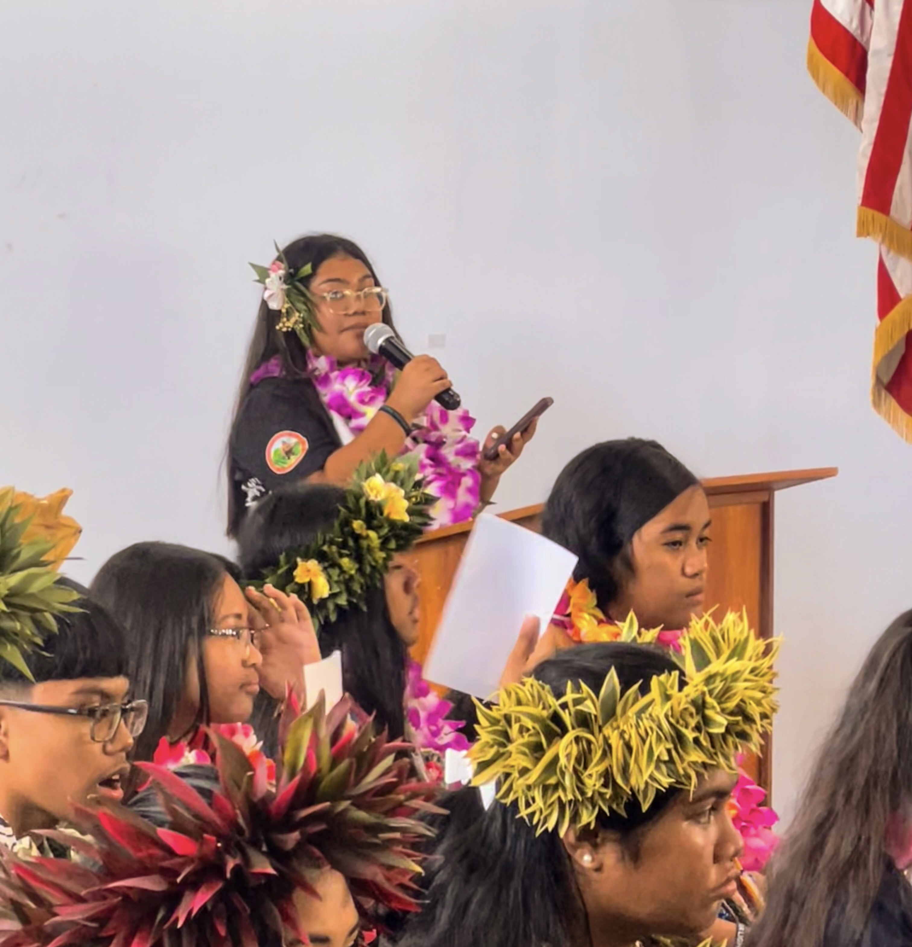 Salutatorian Tini Monette Sablan Wabol